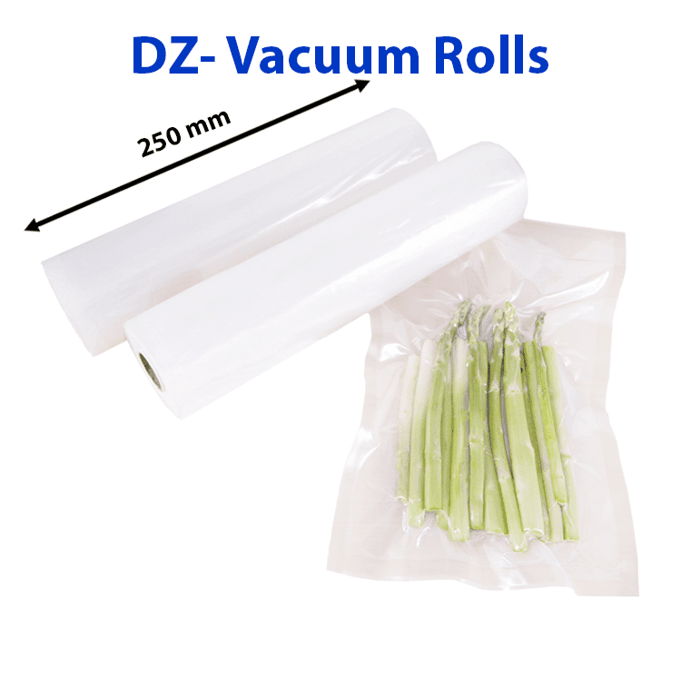 Perforated Vacuum Bag Roll 250mm × 5m (DZ Series) — image 1 of 1