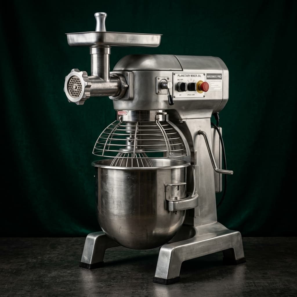 Planetary Mixer 20L with Meat Hub